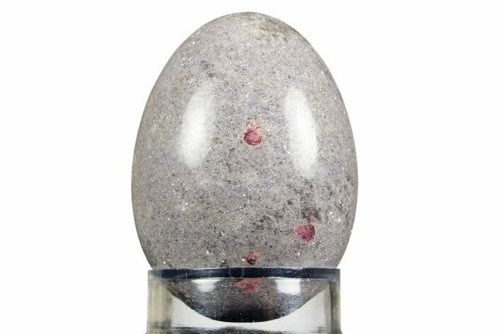 Polished Purple Lepidolite Egg - California #308882